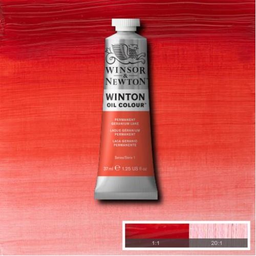 Winsor & Newton Winton Yağlı Boya Permanent Geranium Lake 37 Ml Winsor & Newton Winton Yağlı Boya Permanent Geranium Lake 37 Ml